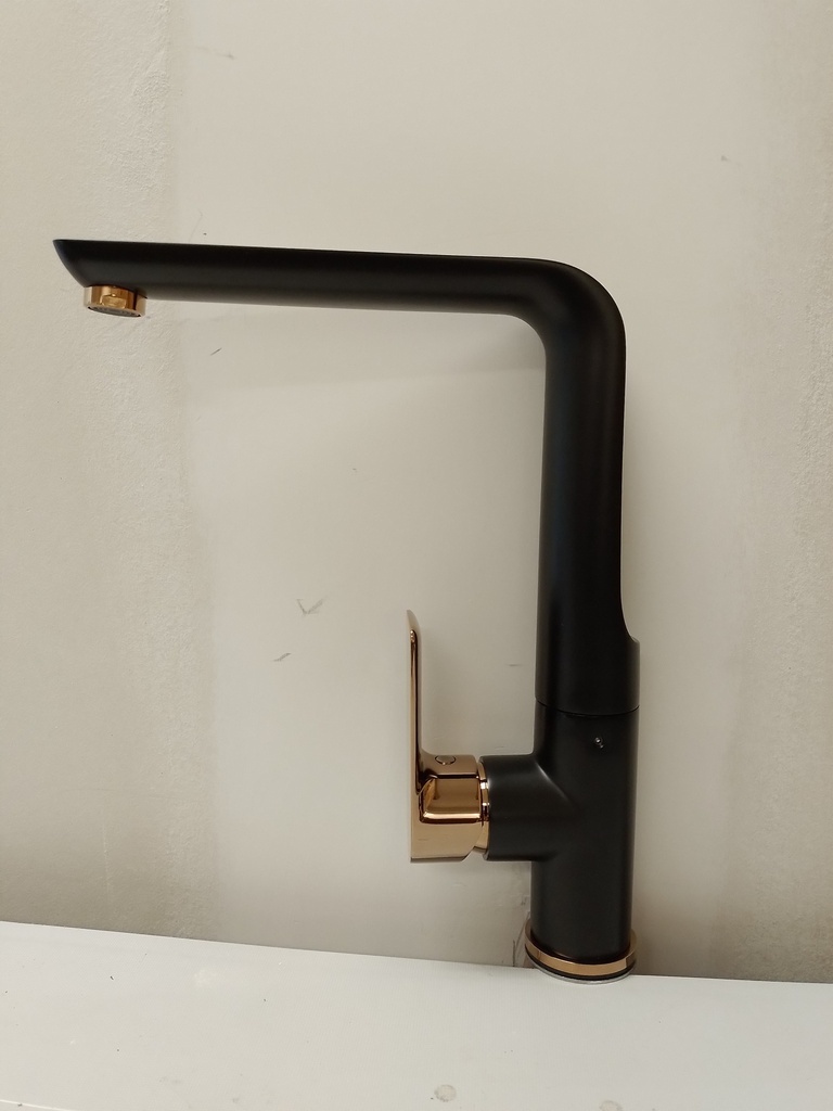 Sink mixer(black&rosegold)