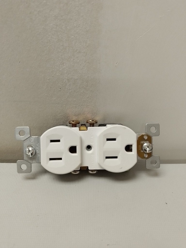 RECEPTACULO DOBLE(WHITE)15A(10EA)YQ15R