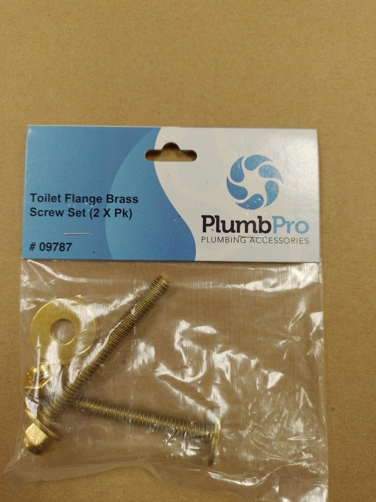 TOILET FLANGE BRASS SCREW BRONCE