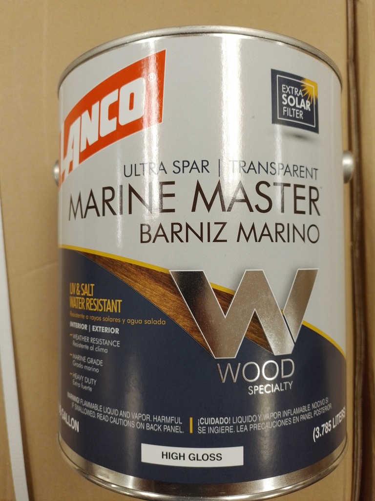 1 GALON MASTER MARINE VARNISH(VA972-4)