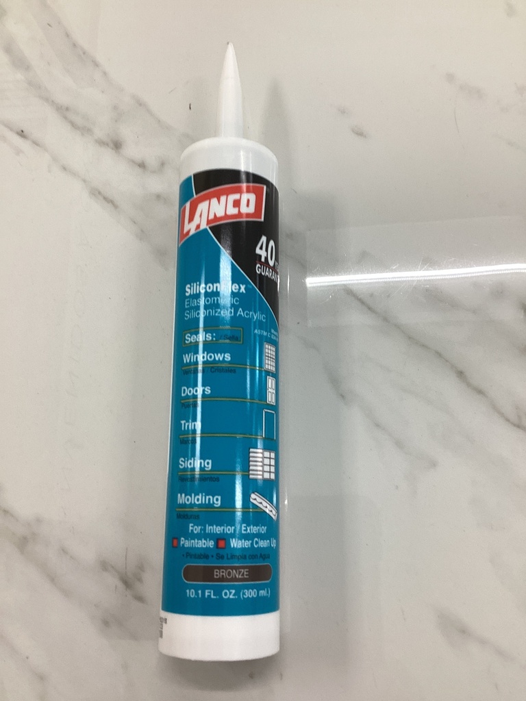 Siliconflex Bronze 10oz. Caulking(CC770-18)