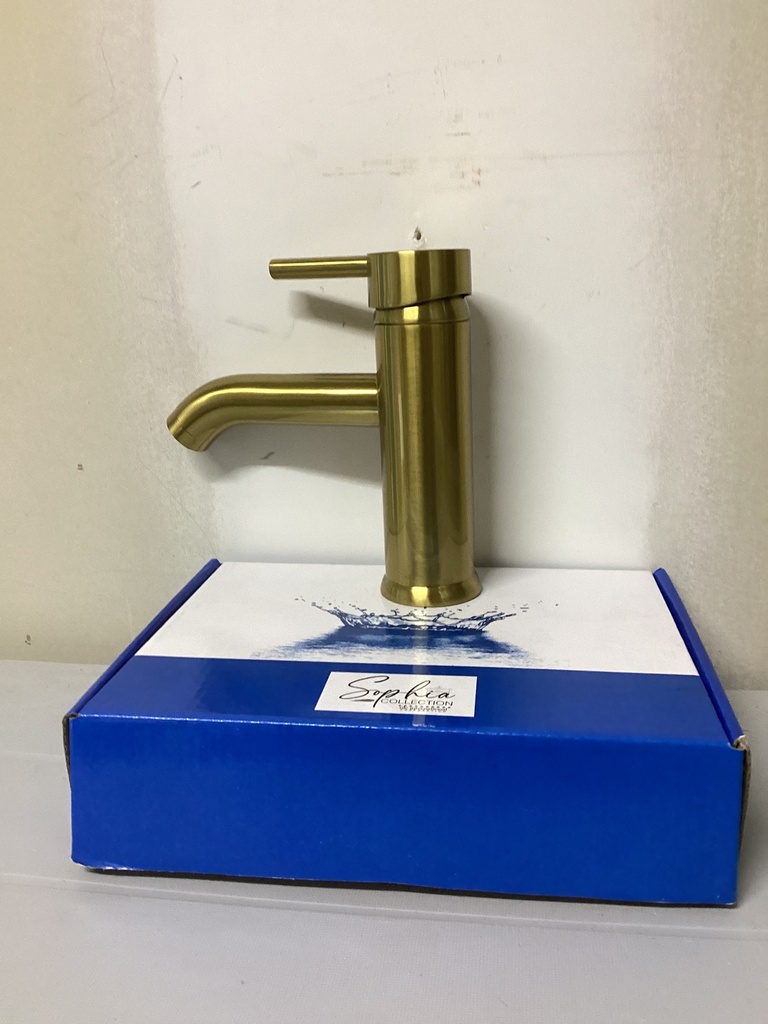 MEZCL.DE BAÑO 7"(BRUSH GOLD)CEN