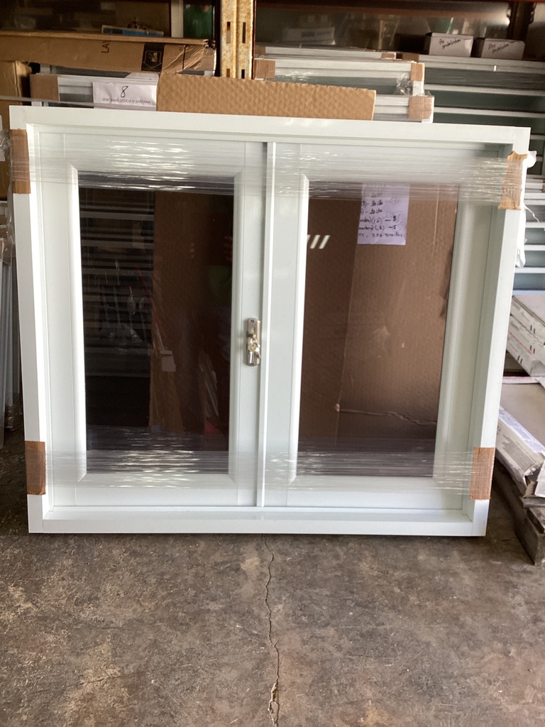 Ventana Blanca  Casement Full Glass Gris(48"x41"3/4")