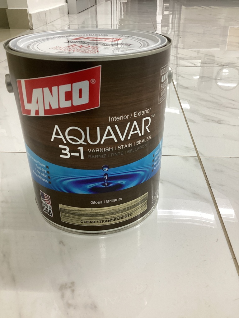 Aquavar 3-1 Varnish Clear Gloss