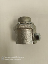 [(3-671S) L41F2] Conector Rigido con Tornillo(Mecánico) ½"