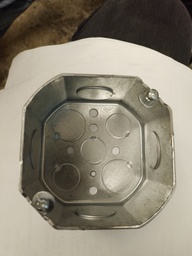 [1-EC011 (3-54171-3/4") Honda] Caja metal 4"Octagonal-(2 1/8"NK ¾" PROFUNDA(50ea)