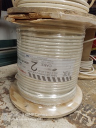 [2-THHN2WHITE( N0202)] CABLE THHN#2 BLANCO STD.(500FT)
