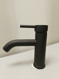 [F7102] MEZCL.DE BAÑO 7"(MATT BLACK-CEN)