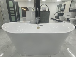 [B6121] TINA BATHTUB(67")WHITE