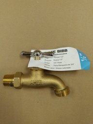 [50015035 (27-008-AS) V79110D(05603) VTHB050] LLAVE PARA MANGUERA(½") (HOSE BIBB)BRONCE