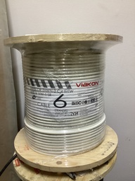 [2-THHN6WHITE] Cable THHN#6 BLANCO STD(500FT)