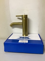[F7102] MEZCL.DE BAÑO 7"(BRUSH GOLD)CEN